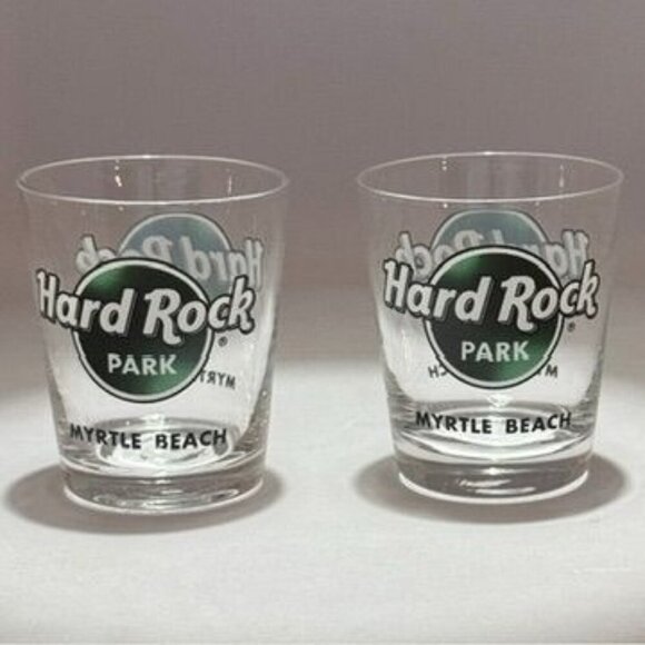 Ltd Edition Hard Rock Park Myrtle Beach Shot Glass‎ Set Certificate Authenticity - Picture 13 of 14